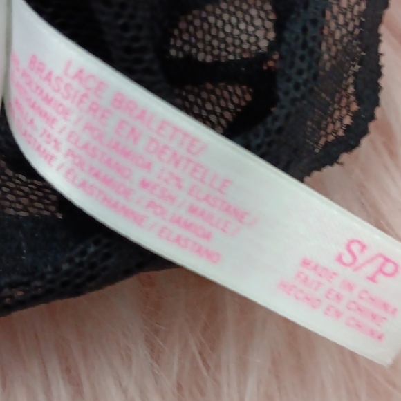 PRE-LOVED PINK Victoria's Secret Lace Bralette-S - Picture 5 of 8